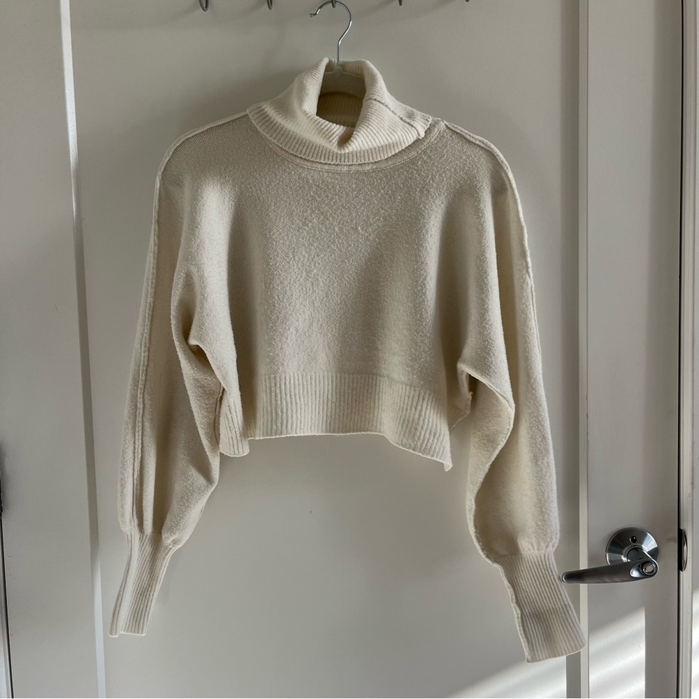 Urban Outfitters Cream Turtleneck Sweater
